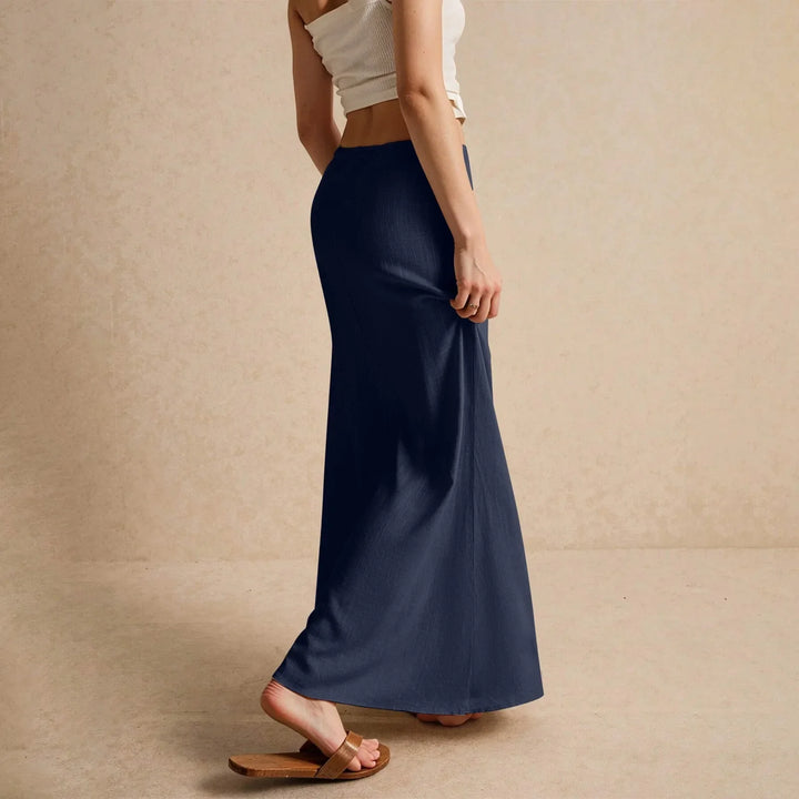 Elaris Low-Waist Maxi Skirt