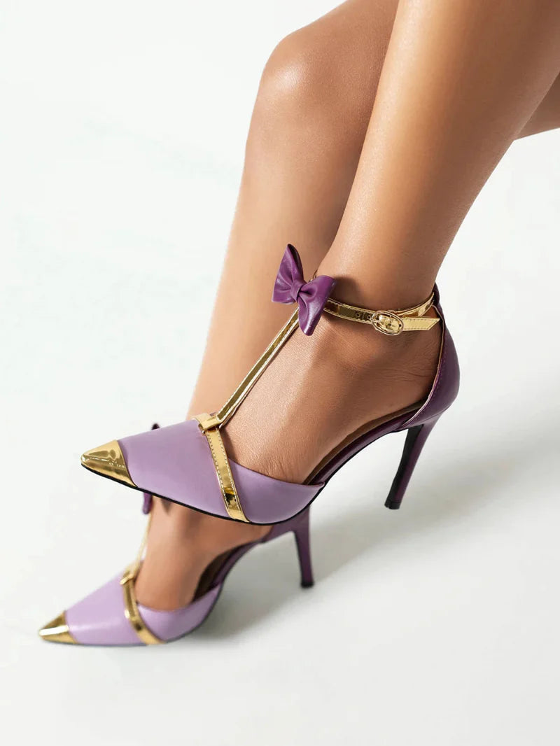 Isolde Radiant T-Strap High Heels