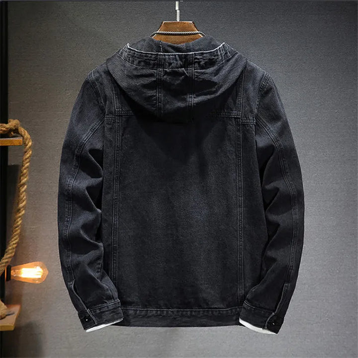 Stellan Hooded Denim Jacket