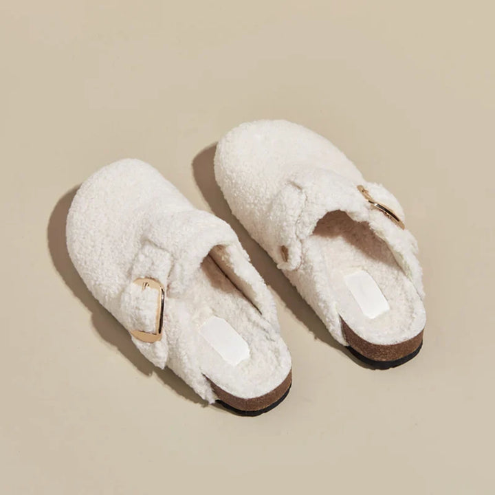Cedar Glen Fuzzy Mules