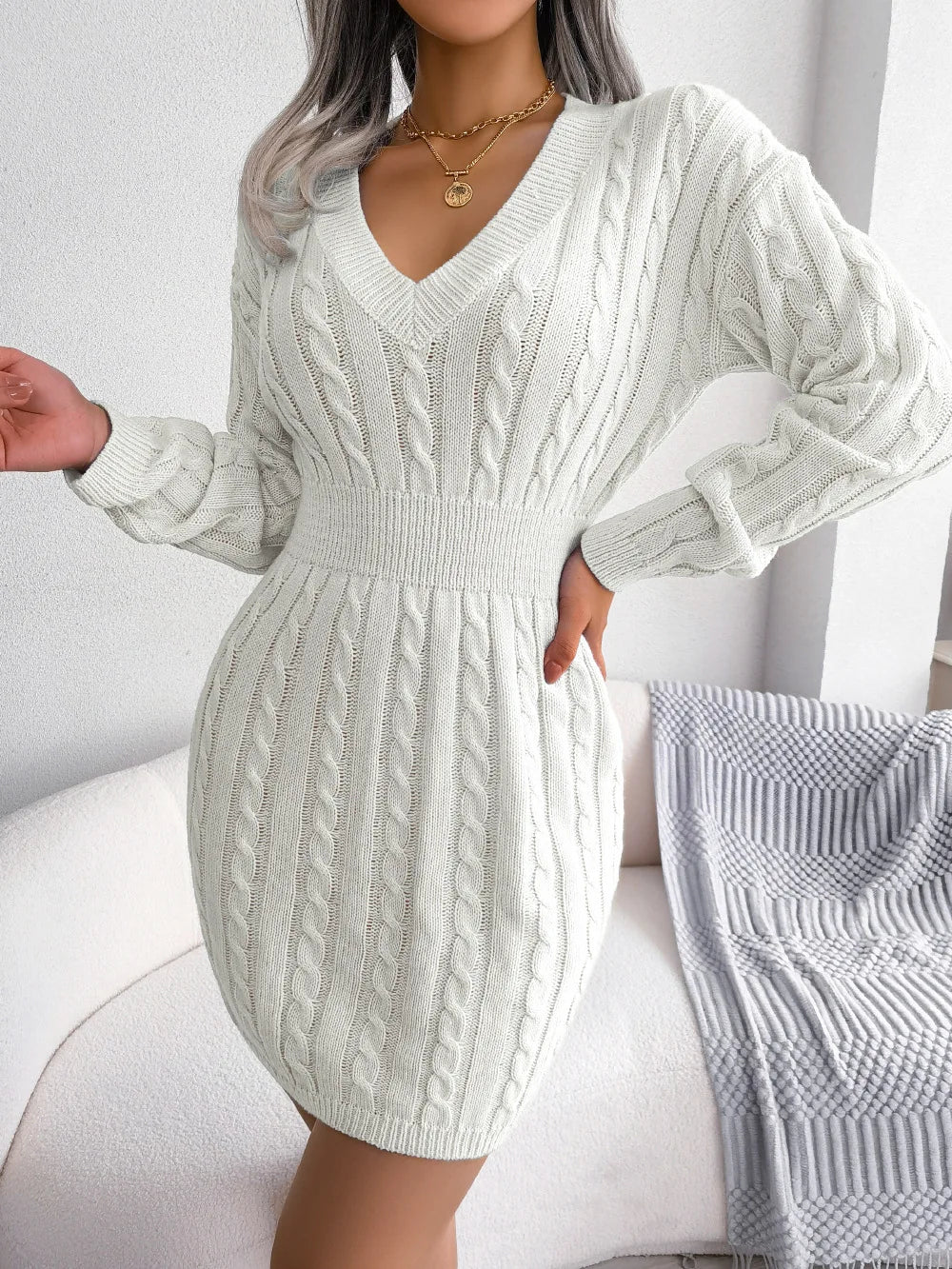 Julienne Knit Mini Dress