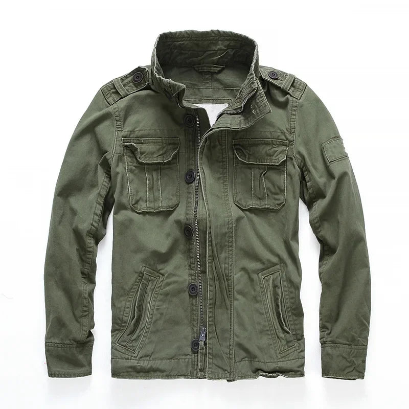 Jaxon Cargo Denim Jacket