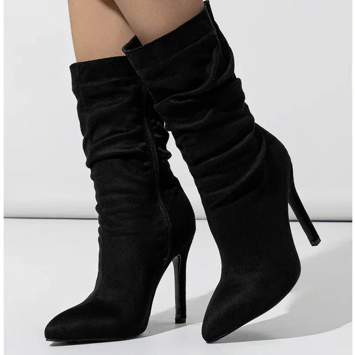 Vionna Pleated Heels