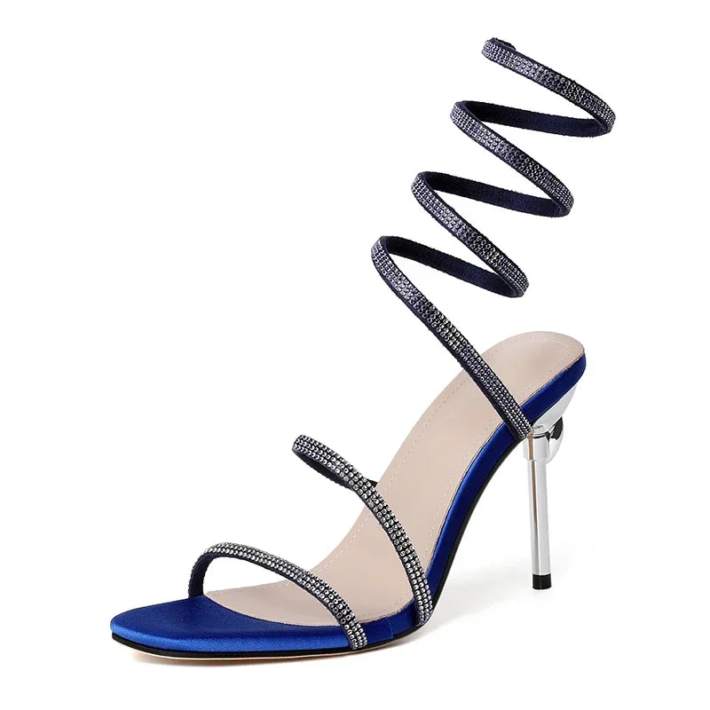 Divine Spiral Wraparound Heels