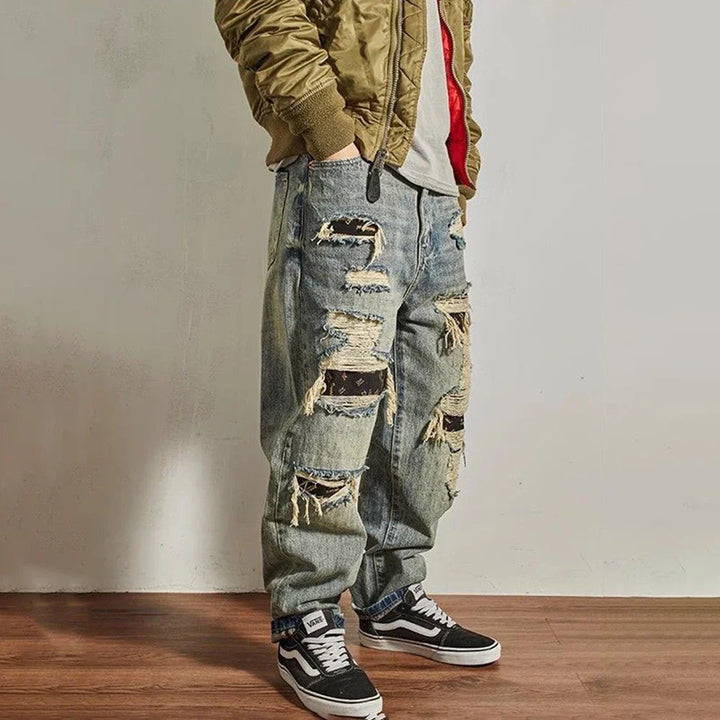 Bronzewood Ripped Denim Jeans