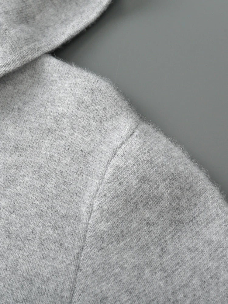 Montclair 100% Merino Wool Zip Hoodie