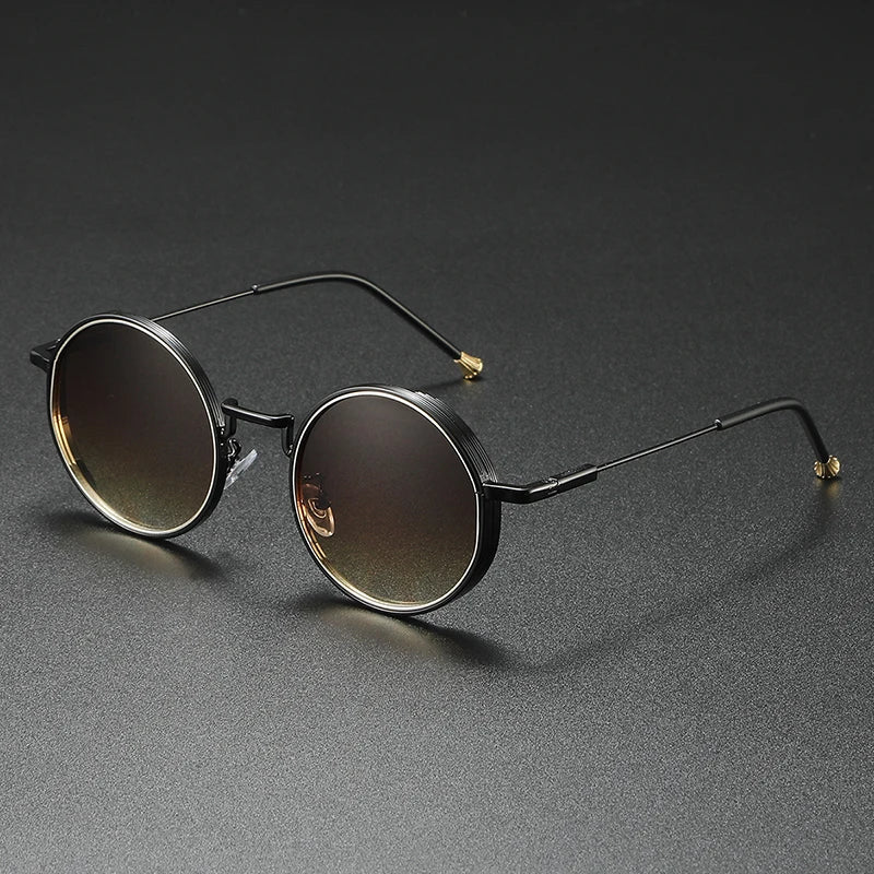 Marceau Vintage Round Sunglasses