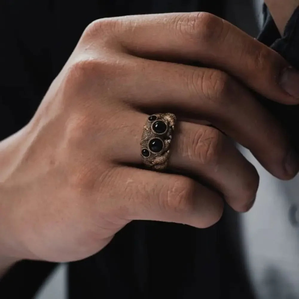 Dravyn Web Open Ring