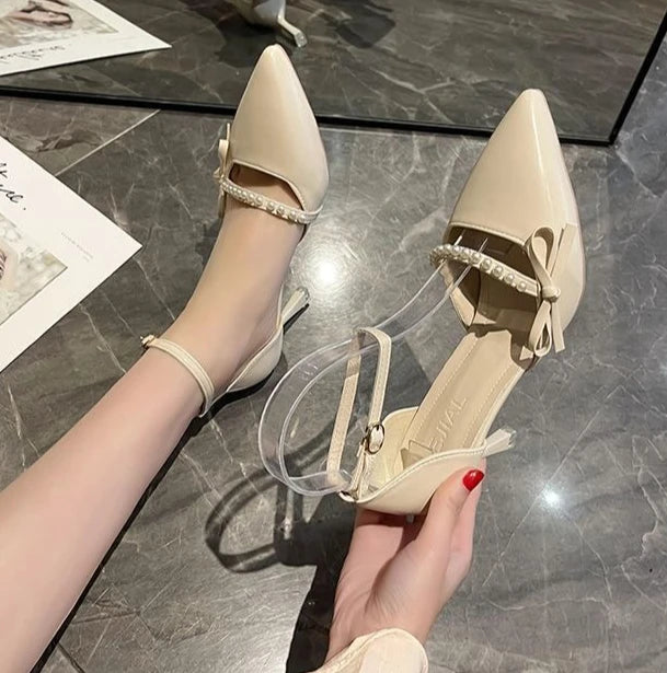 Esmée Pearly Bow Heels