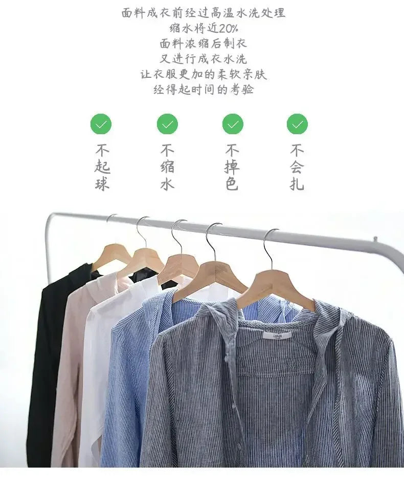 Bresco Hooded Linen Shirt