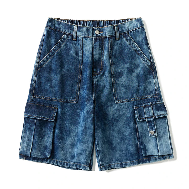 Mavrick Cargo Denim Shorts