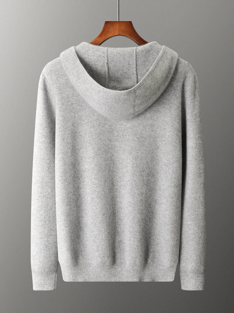 Montclair 100% Merino Wool Zip Hoodie