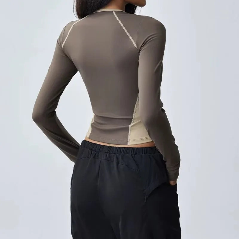 Elowen Form Zip-Up Yoga Top