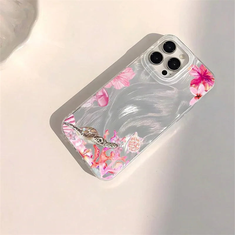Rosy Tide iPhone Case