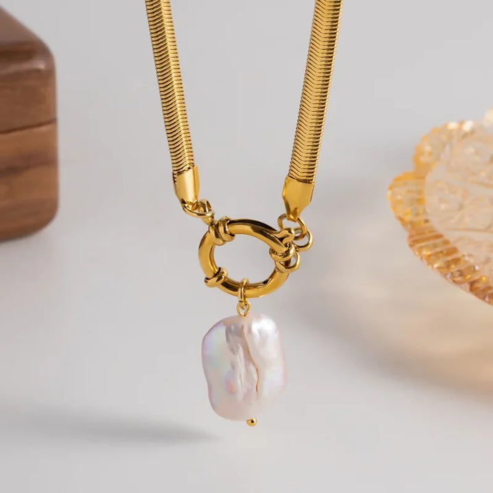 Fiora Baroque Pearl Necklace