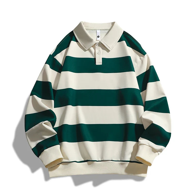 Preston Cotton Polo Pullover