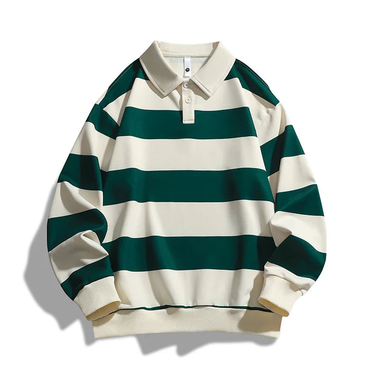 Preston Cotton Polo Pullover