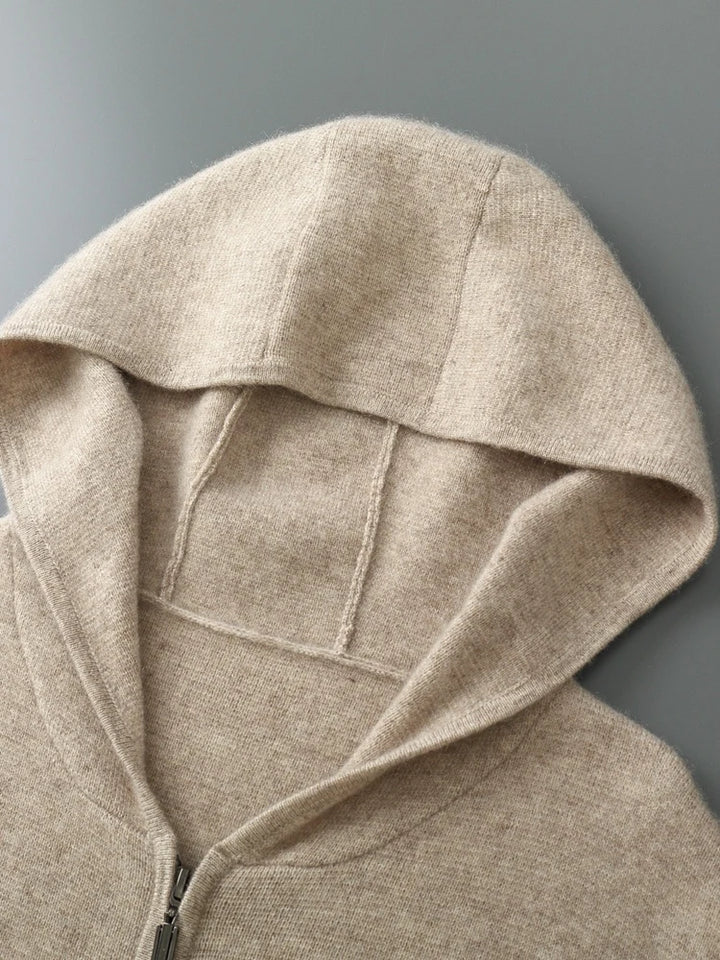 Montclair 100% Merino Wool Zip Hoodie