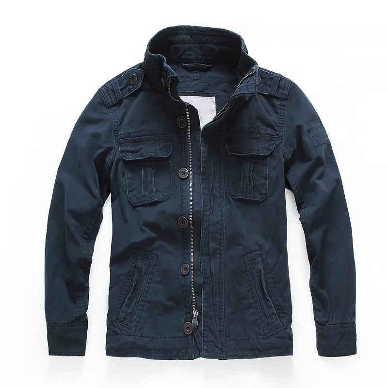 Jaxon Cargo Denim Jacket