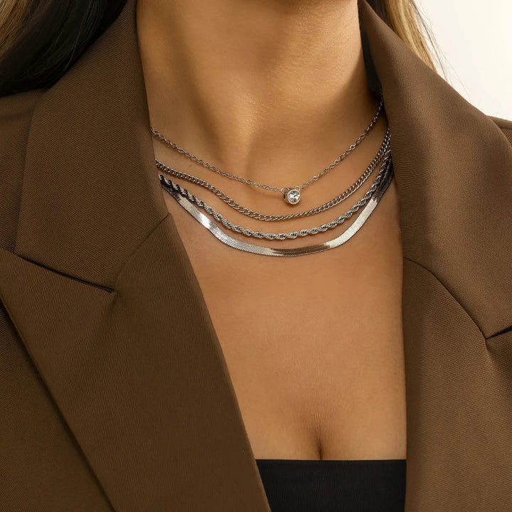Alina Signature Layered Necklace