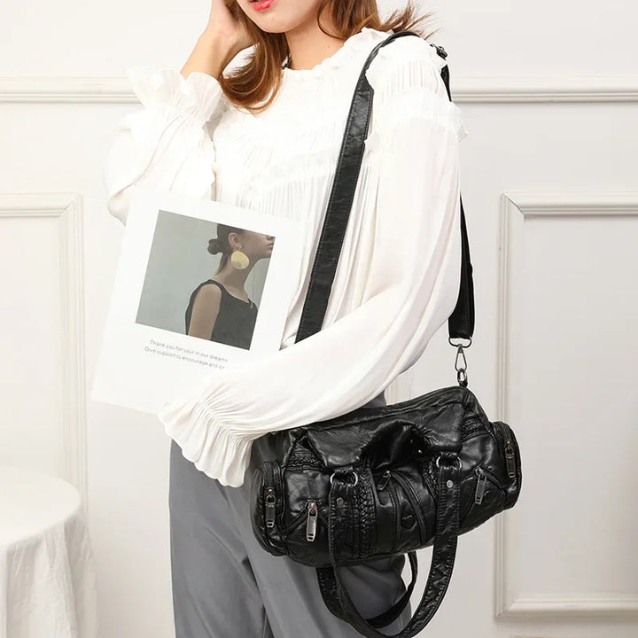 Brixton Road Leather Bag