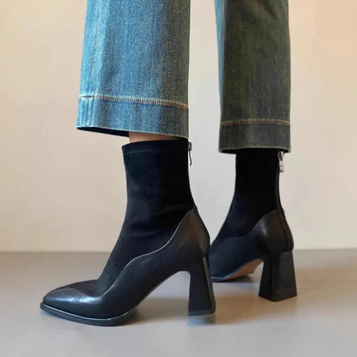 Bellamy Spliced Suede Boots