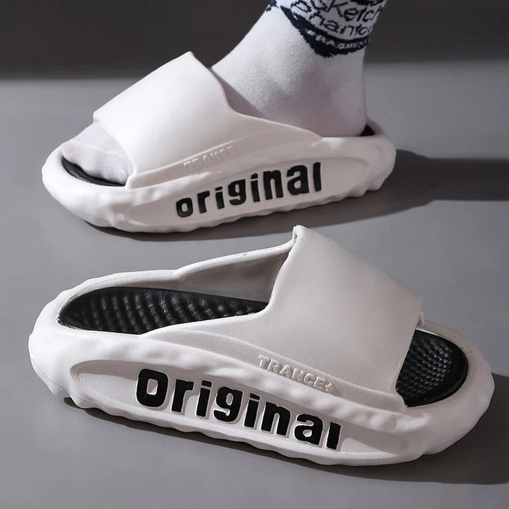 Marston Textured Slide Slippers