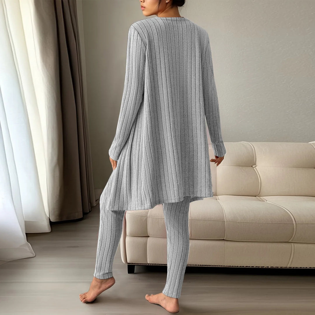 Lazaria Ribbed Knitwear Set