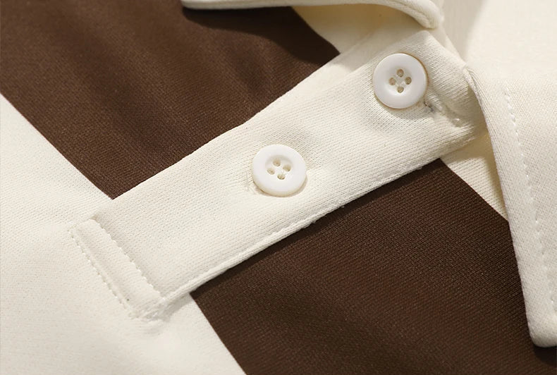Preston Cotton Polo Pullover