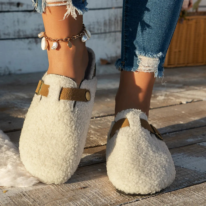 Marlowe Sherpa Lounge Slippers