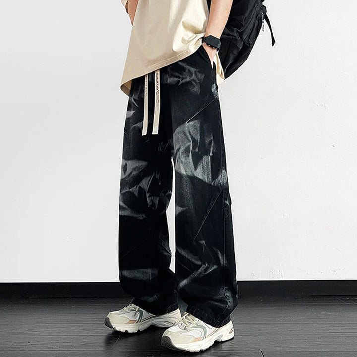 Reckon Patchwork Baggy Jeans