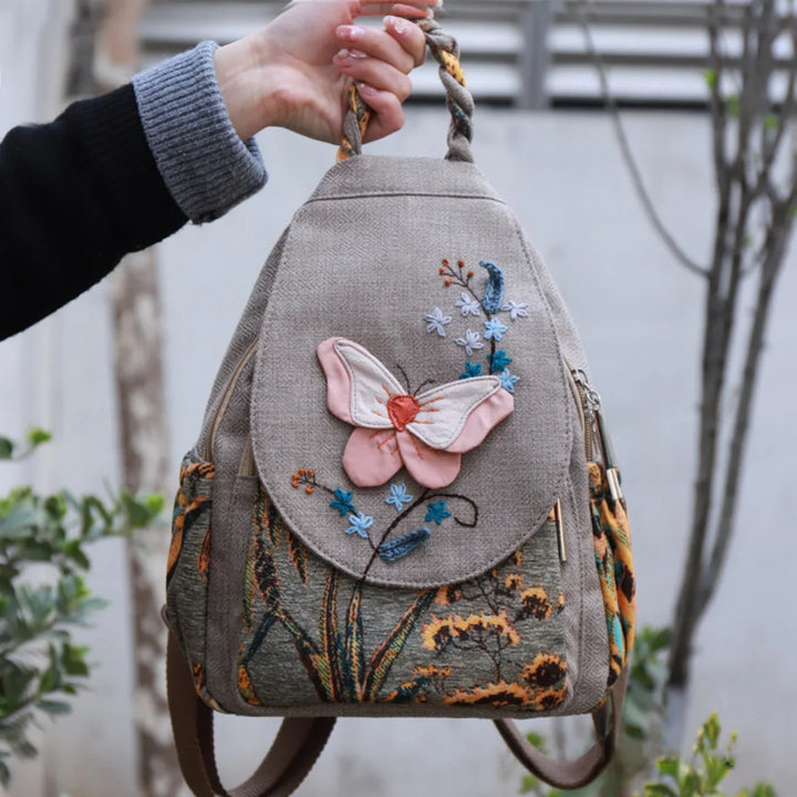 Mariposa Petal Handwoven Bag