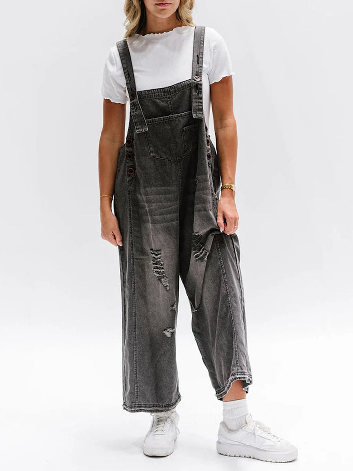 Chambray Denim Overalls
