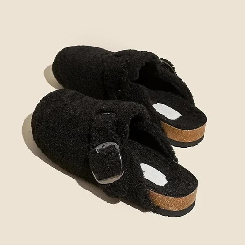 Cedar Glen Fuzzy Mules