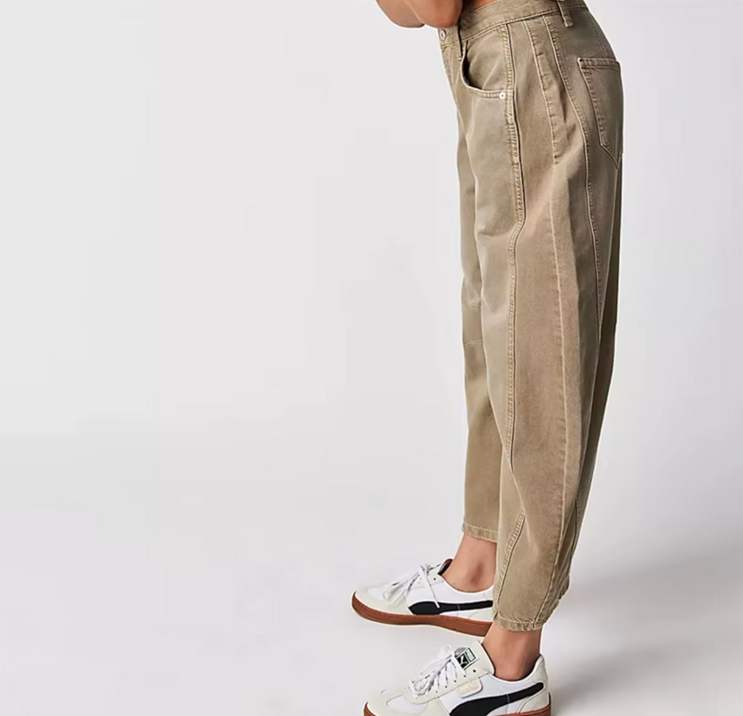 Boho Baggy Wide-Legs Jeans
