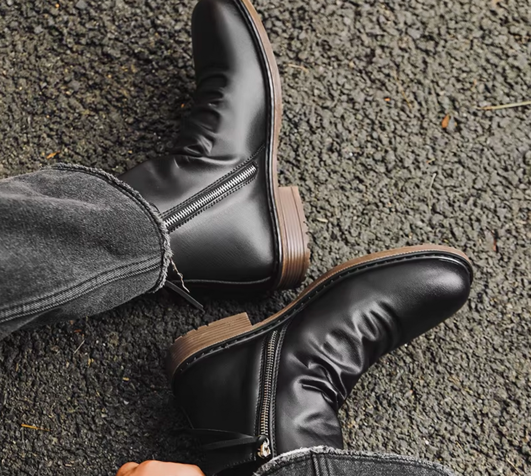 Carrington Chelsea Leather Boots