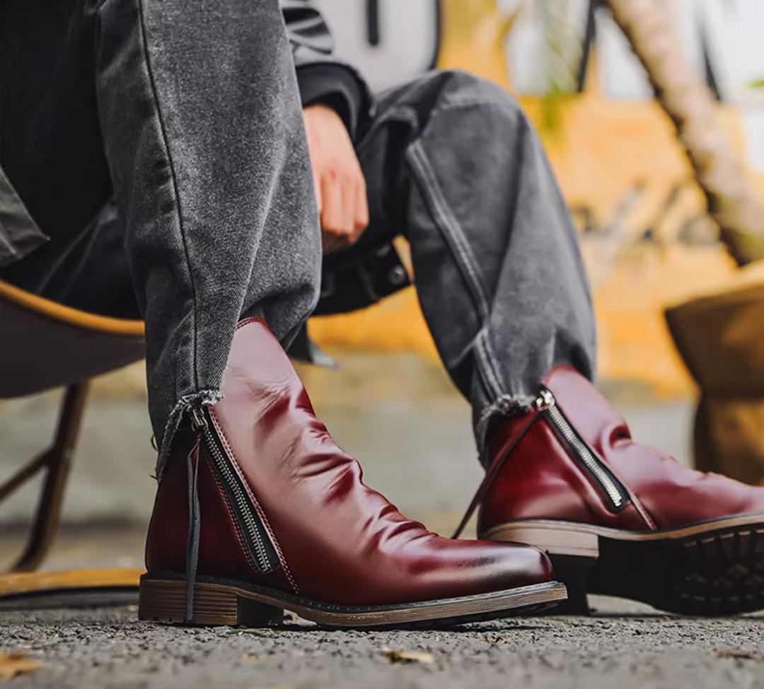 Carrington Chelsea Leather Boots