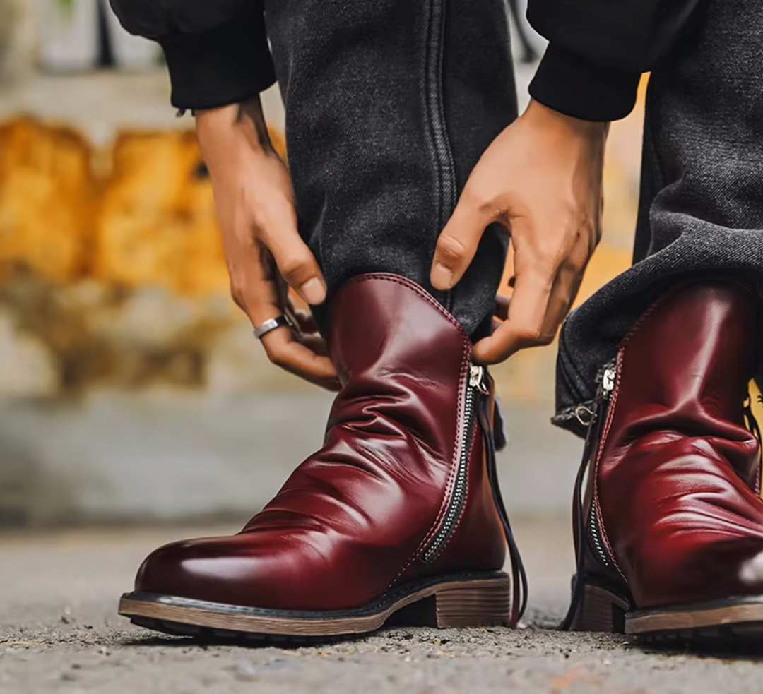 Carrington Chelsea Leather Boots