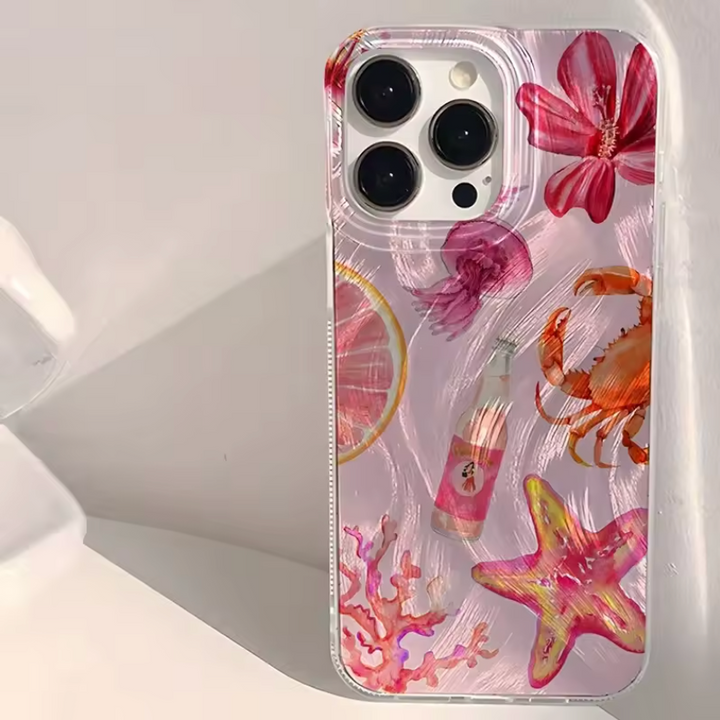 Rosy Tide iPhone Case