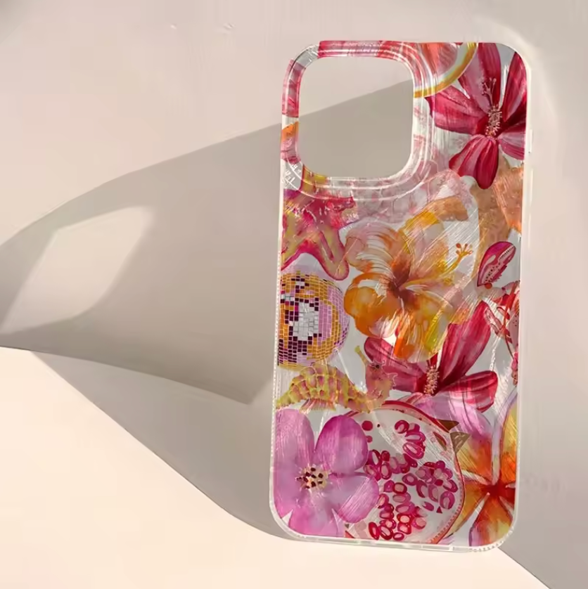 Rosy Tide iPhone Case
