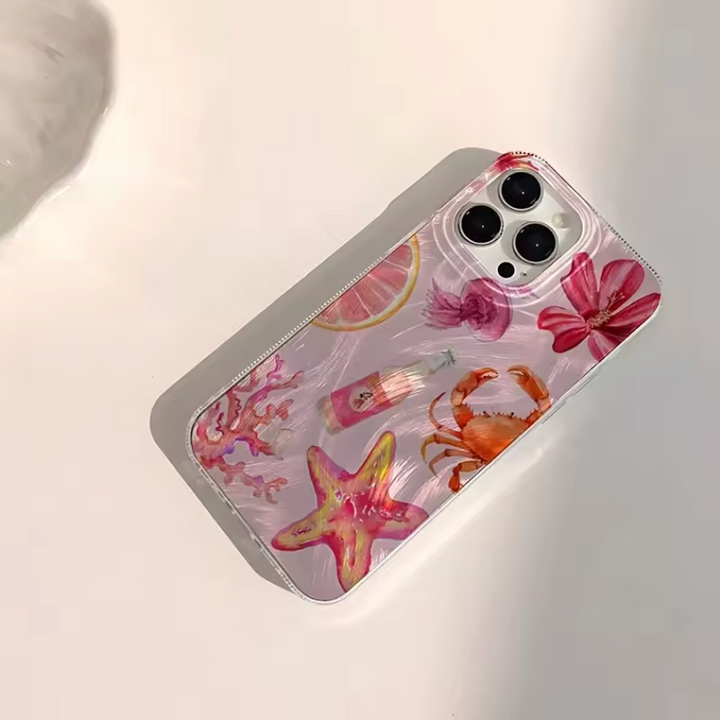 Rosy Tide iPhone Case