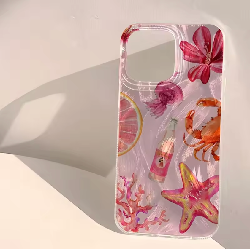 Rosy Tide iPhone Case