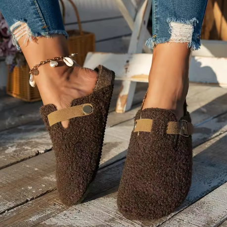 Marlowe Sherpa Lounge Slippers