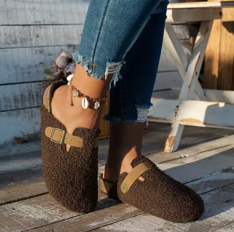 Marlowe Sherpa Lounge Slippers