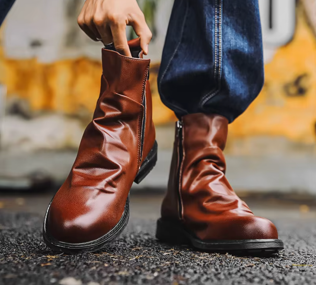 Carrington Chelsea Leather Boots