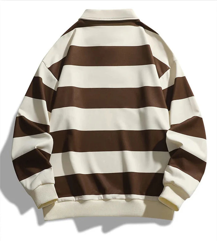 Preston Cotton Polo Pullover