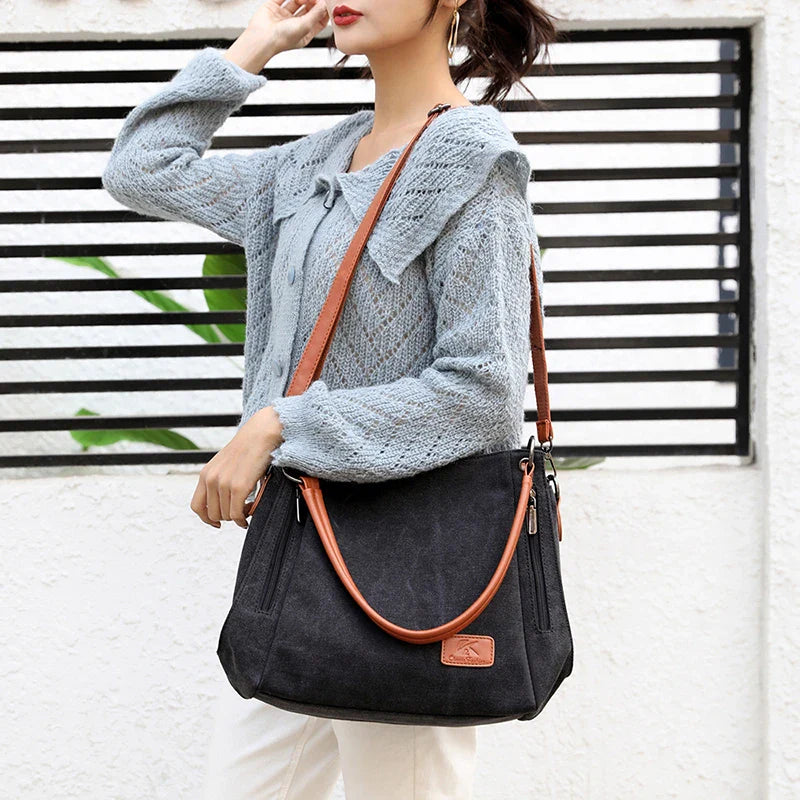 Elowen Luxe Canvas Tote Bag