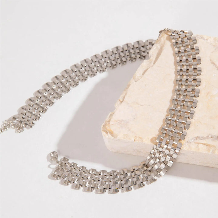 Kaela Mesh-Style Necklace