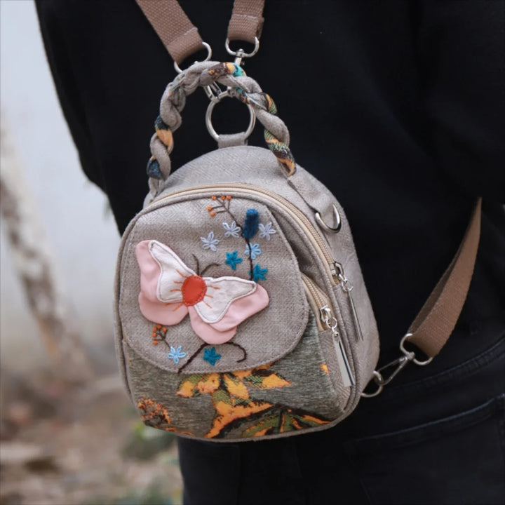 Mariposa Petal Handwoven Bag