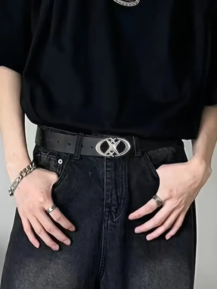 Hexx Cross Buckle Belt